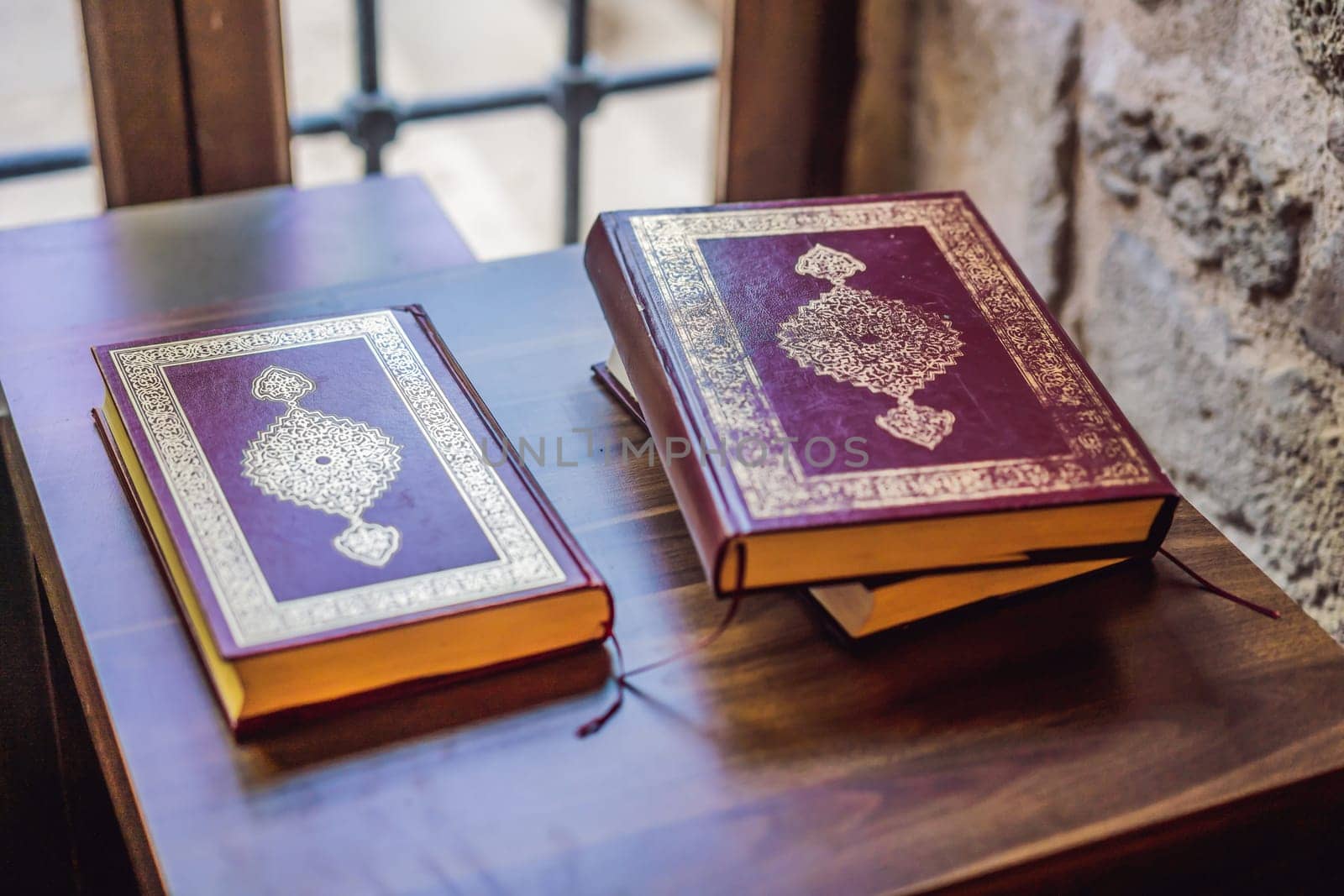 Quran holy book of Muslims in the mosque by galitskaya