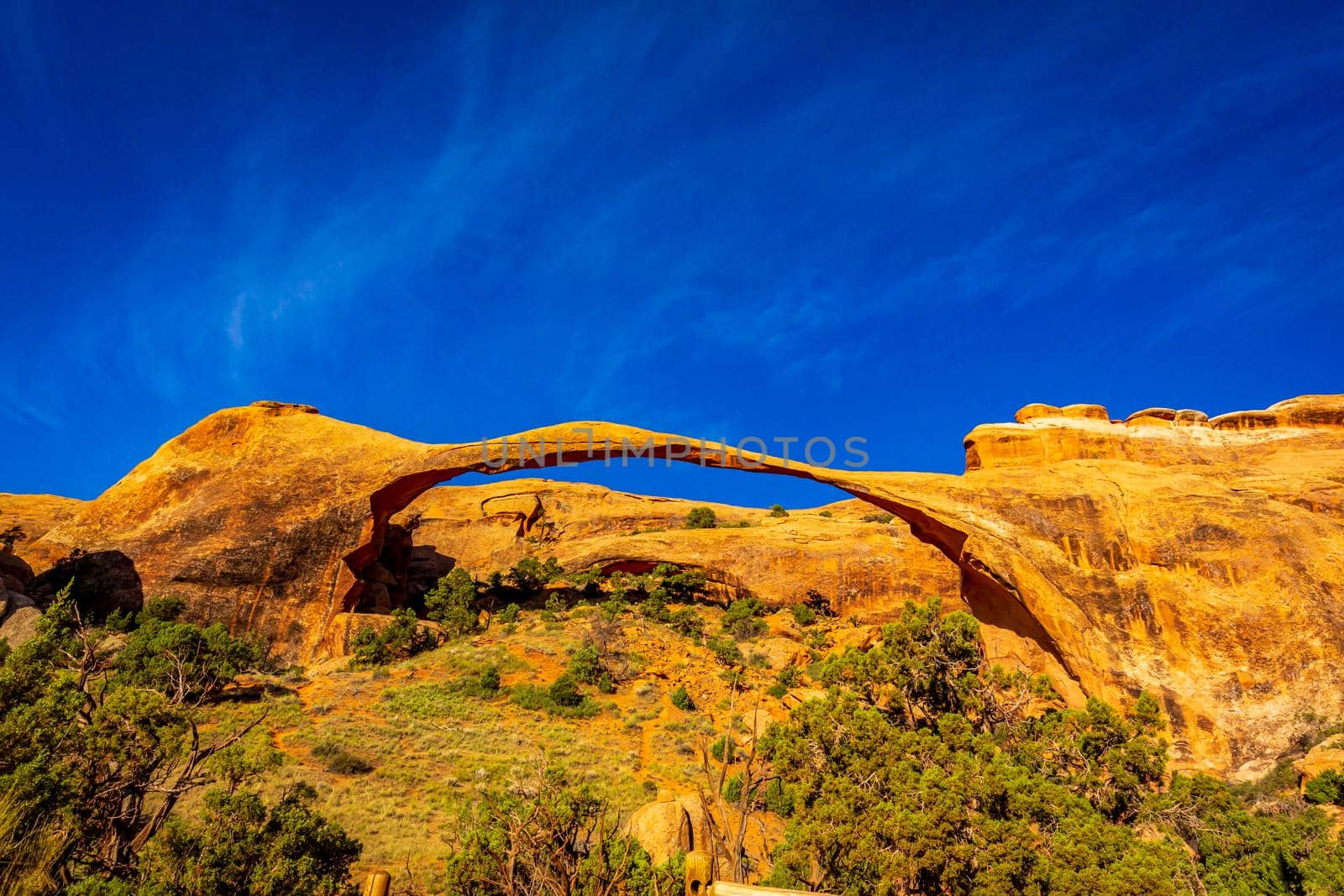 Landscape Arch in Devil's Garden, Arches National Park, Utah