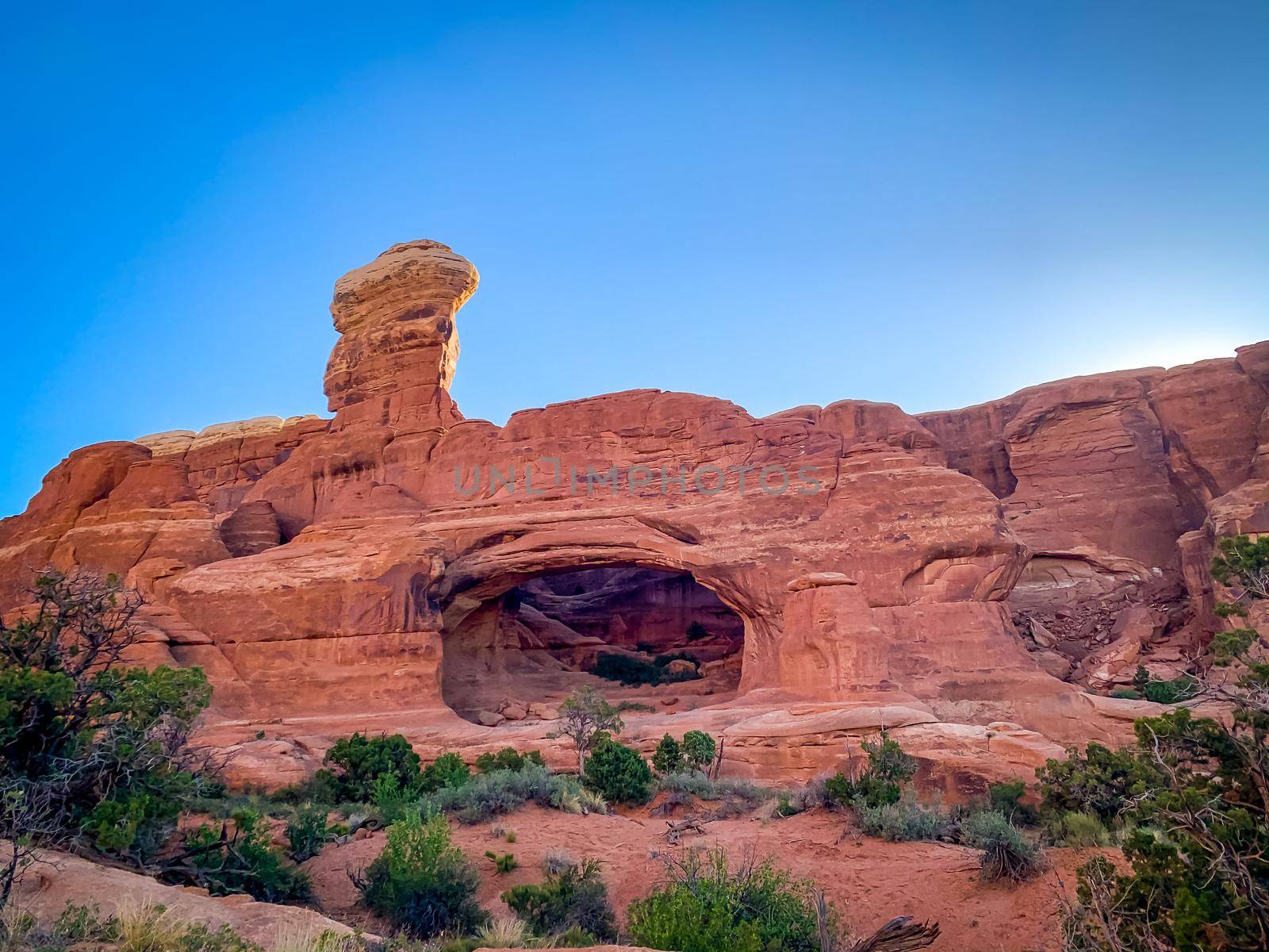 Tower Arch in Arches National Park by gepeng