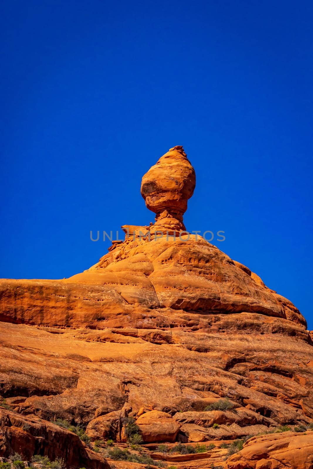 Rock Formation in Arches National Park, Utah