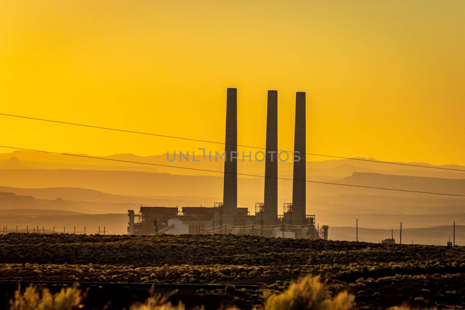 Navajo Generating Station is a coal-fired power plant located on the Navajo Nation, near Page, Arizona