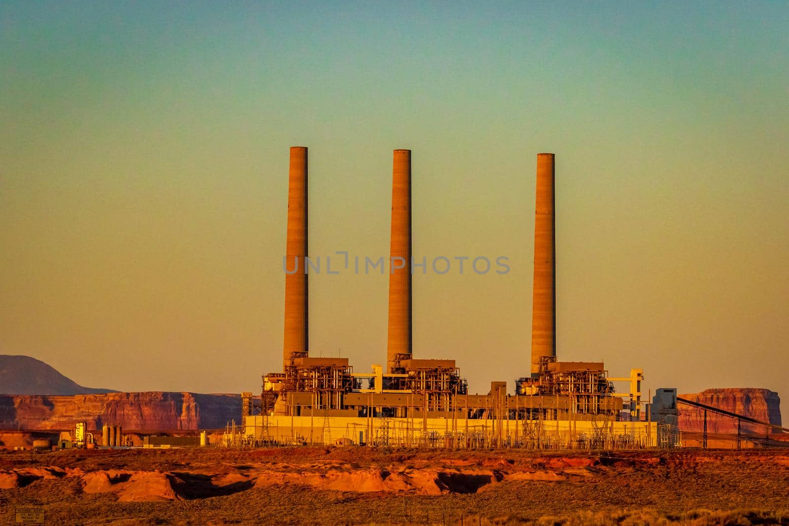 Navajo Generating Station is a coal-fired power plant located on the Navajo Nation, near Page, Arizona