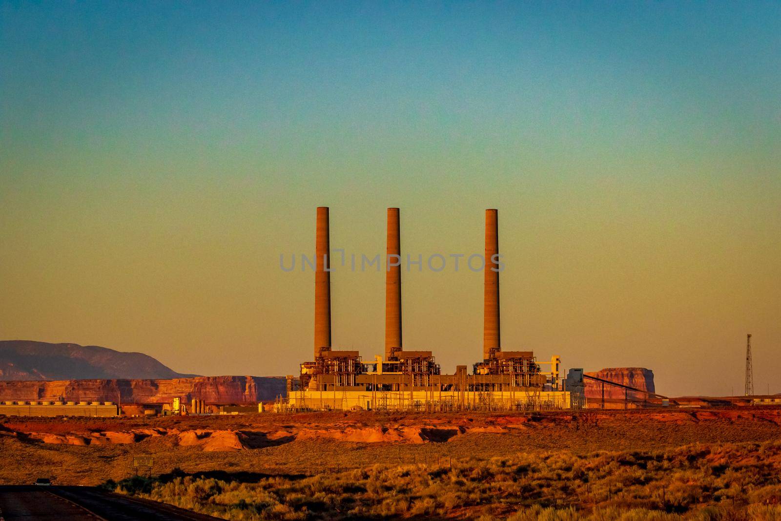 Navajo Generating Station is a coal-fired power plant located on the Navajo Nation, near Page, Arizona