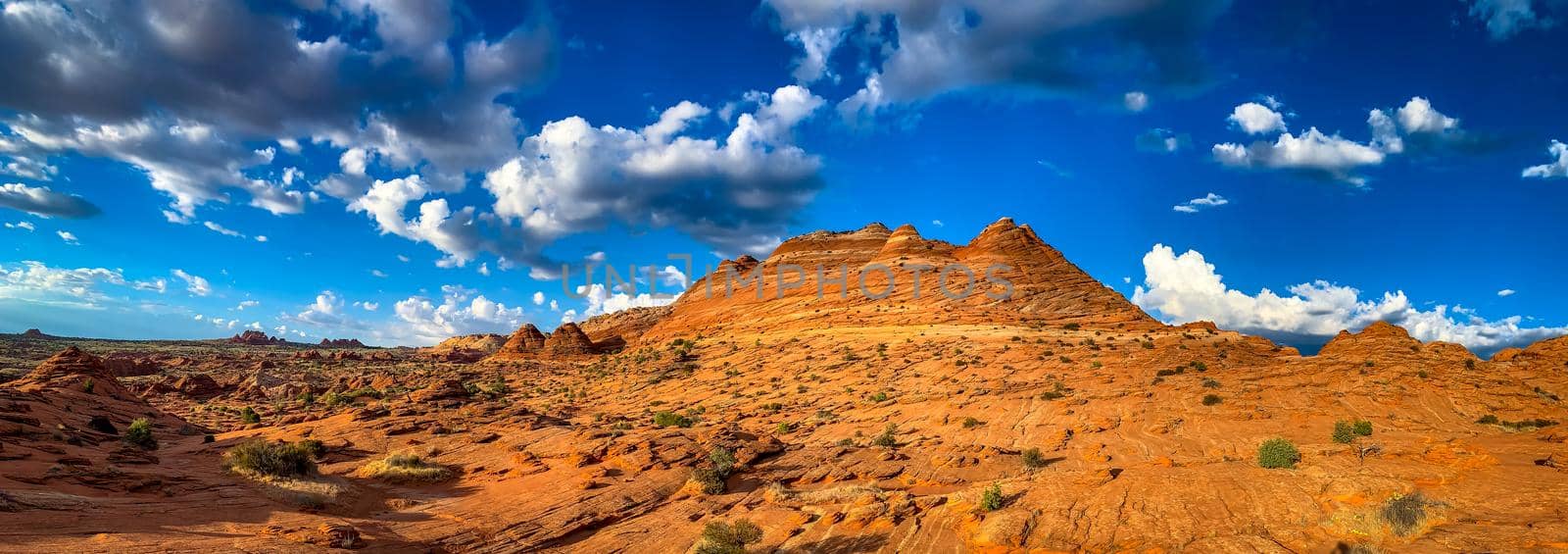 Sandstone rock formations located in Coyote Butte North, Arizona