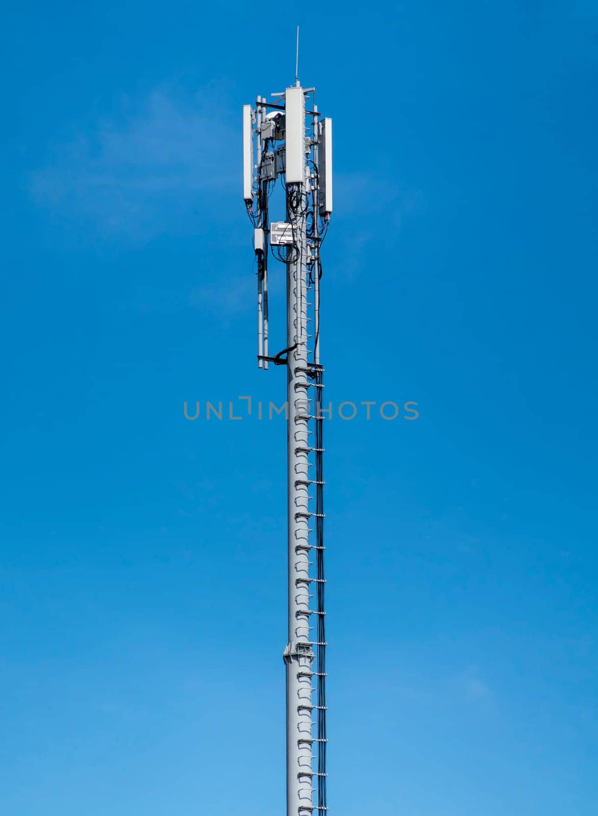 communications tower for tv and mobile phone signals