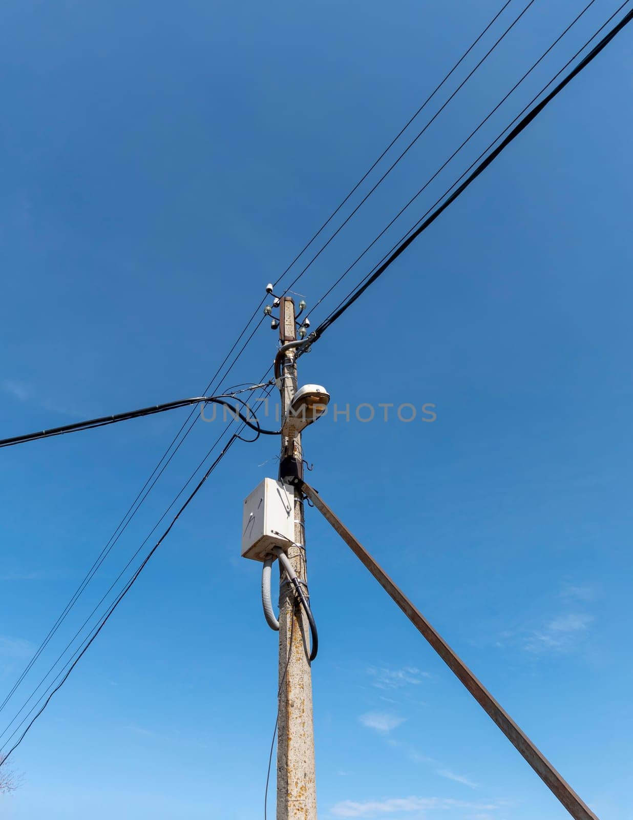 communications tower for tv and mobile phone signals