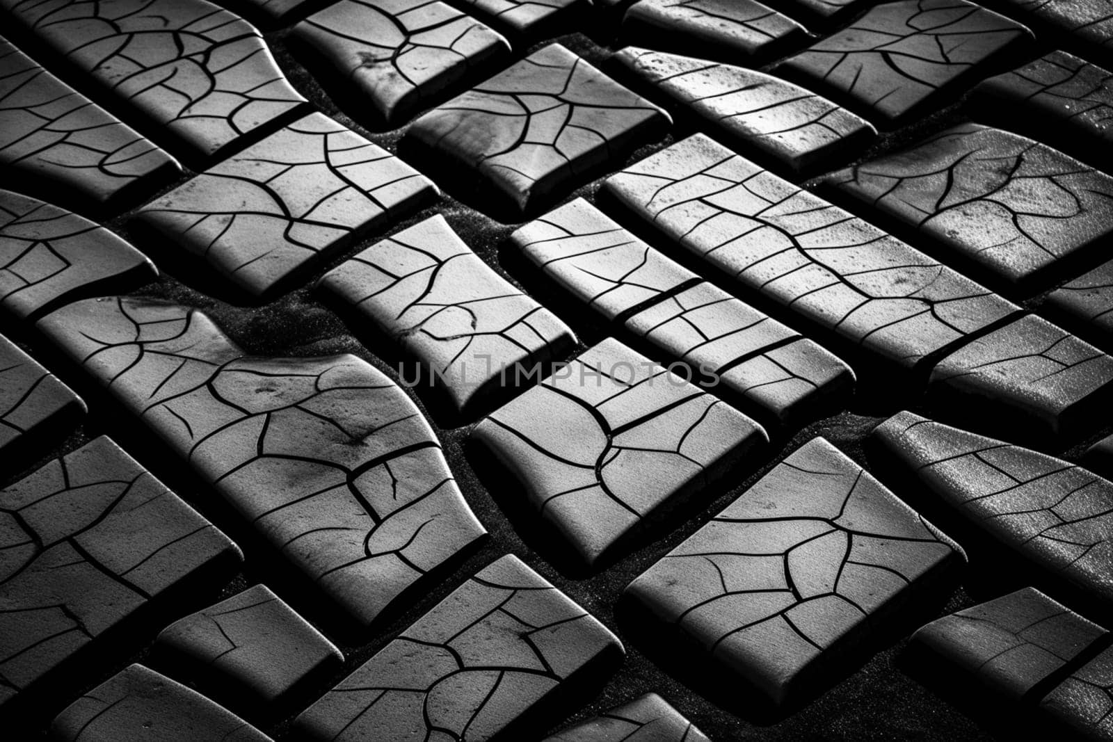 Abstract patterns monochrome background. High resolution black and white image.