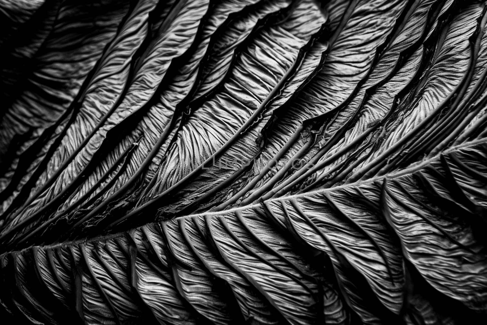 Abstract patterns monochrome background. High resolution black and white image.
