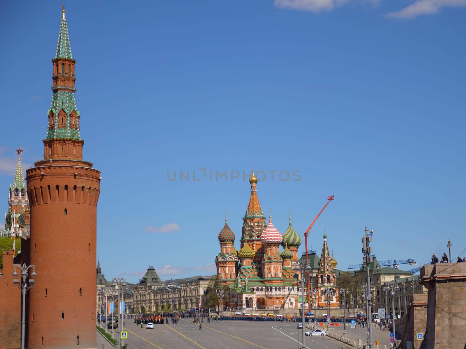 Saint Basil's Cathedral, Moscow, Russia.