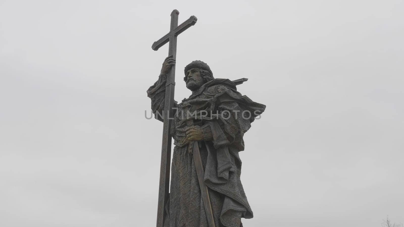 The monument to Prince Vladimir in Moscow.