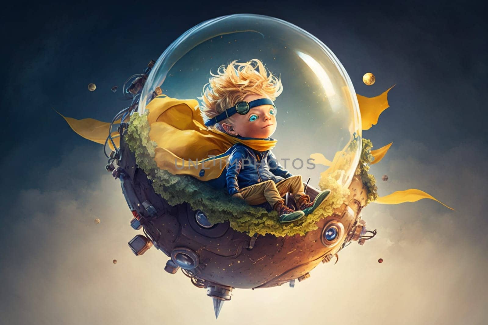 The Little Prince. Antoine Marie Roger de Saint Exupery. A timeless classic, a book, a story, for children and adults.