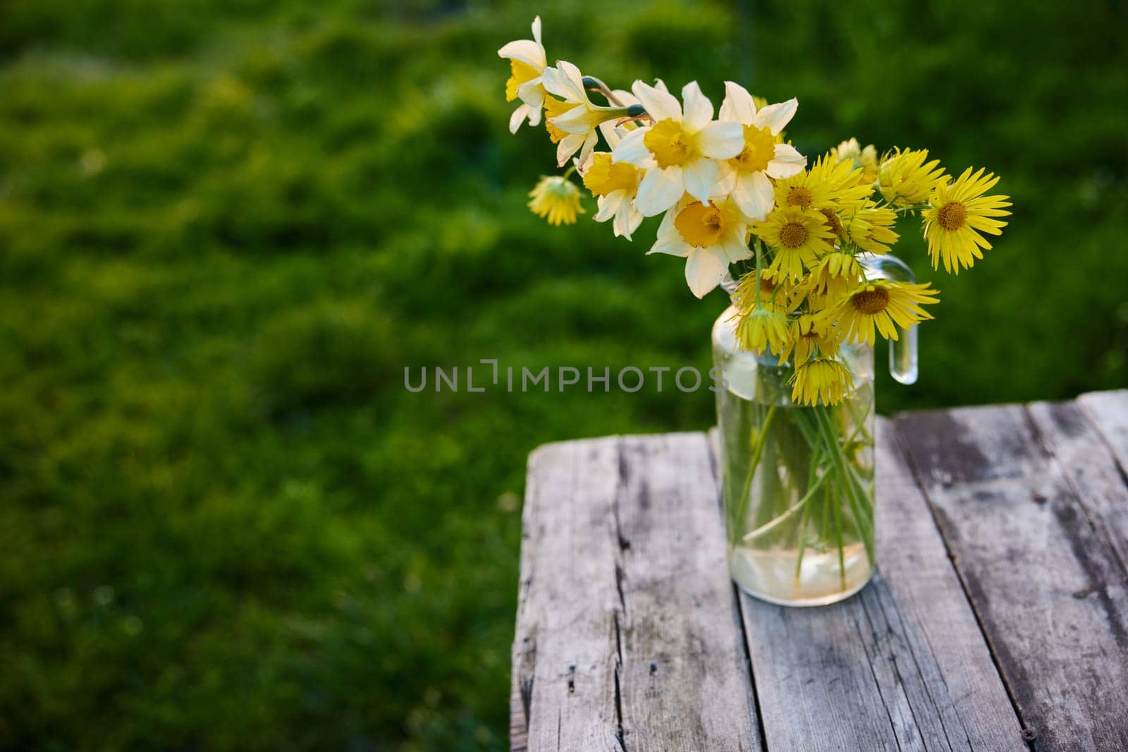 still life of rural flowers by Vichizh