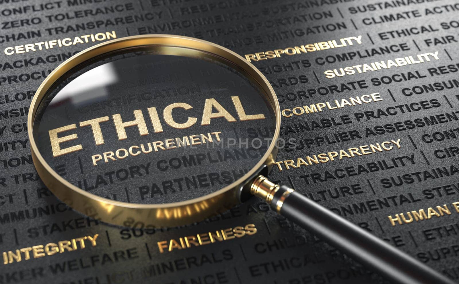 Ethical procurement, sustainable sourcing. by Olivier-Le-Moal