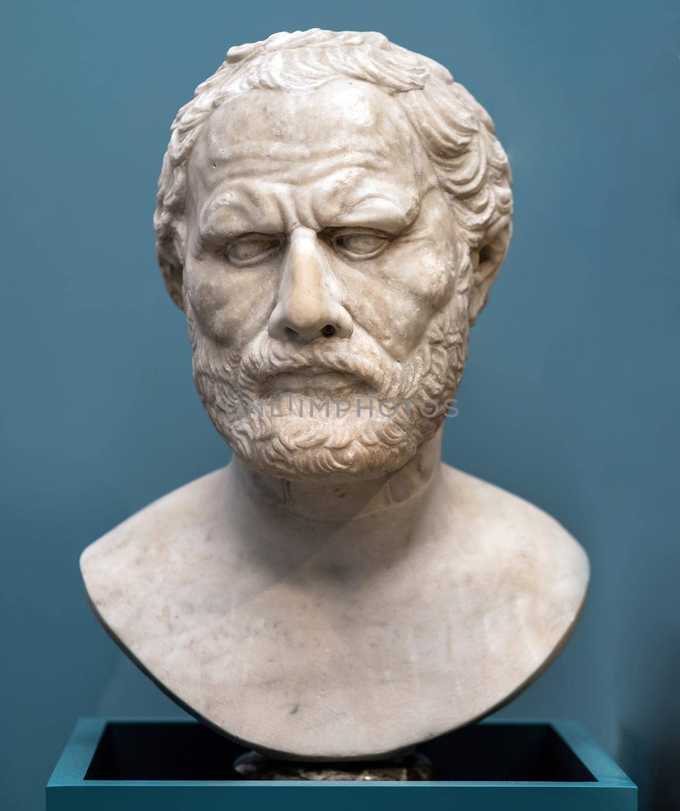 Sculpture bust of Demosthenes by GekaSkr