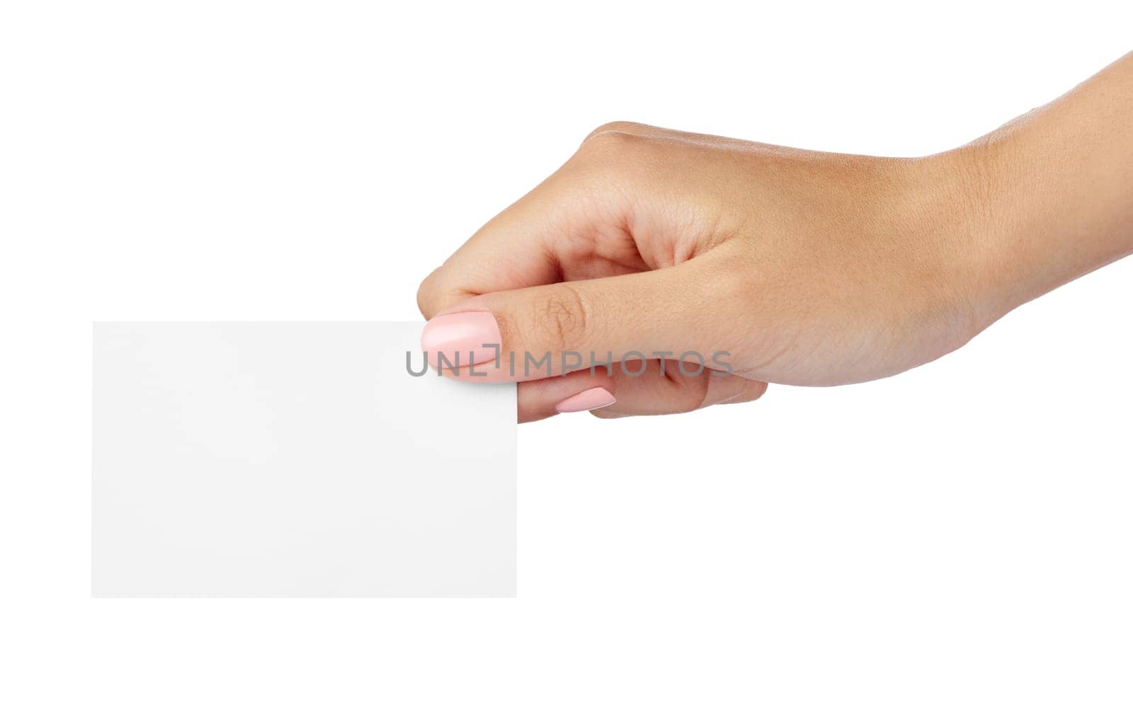 note paper card blank sign hand holding by Picsfive