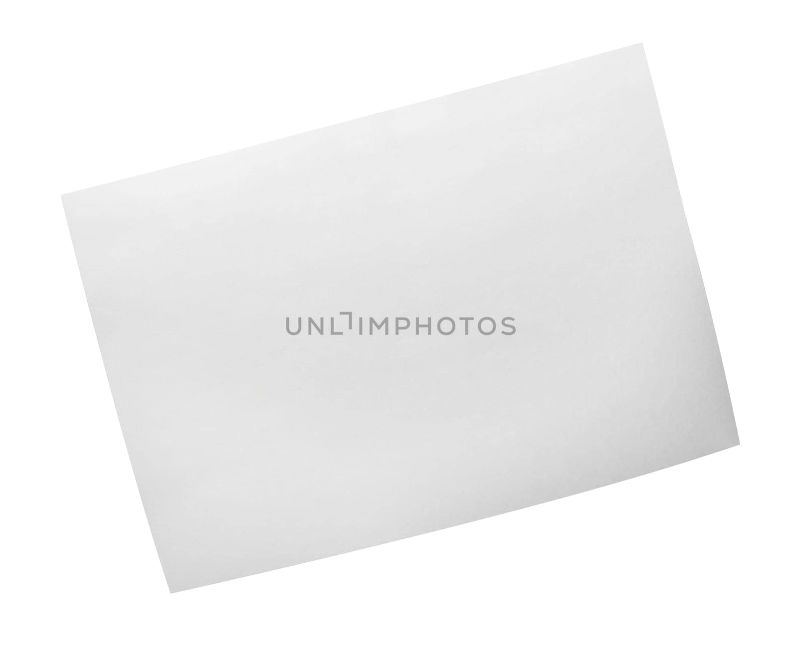 close up of flying papers on white background