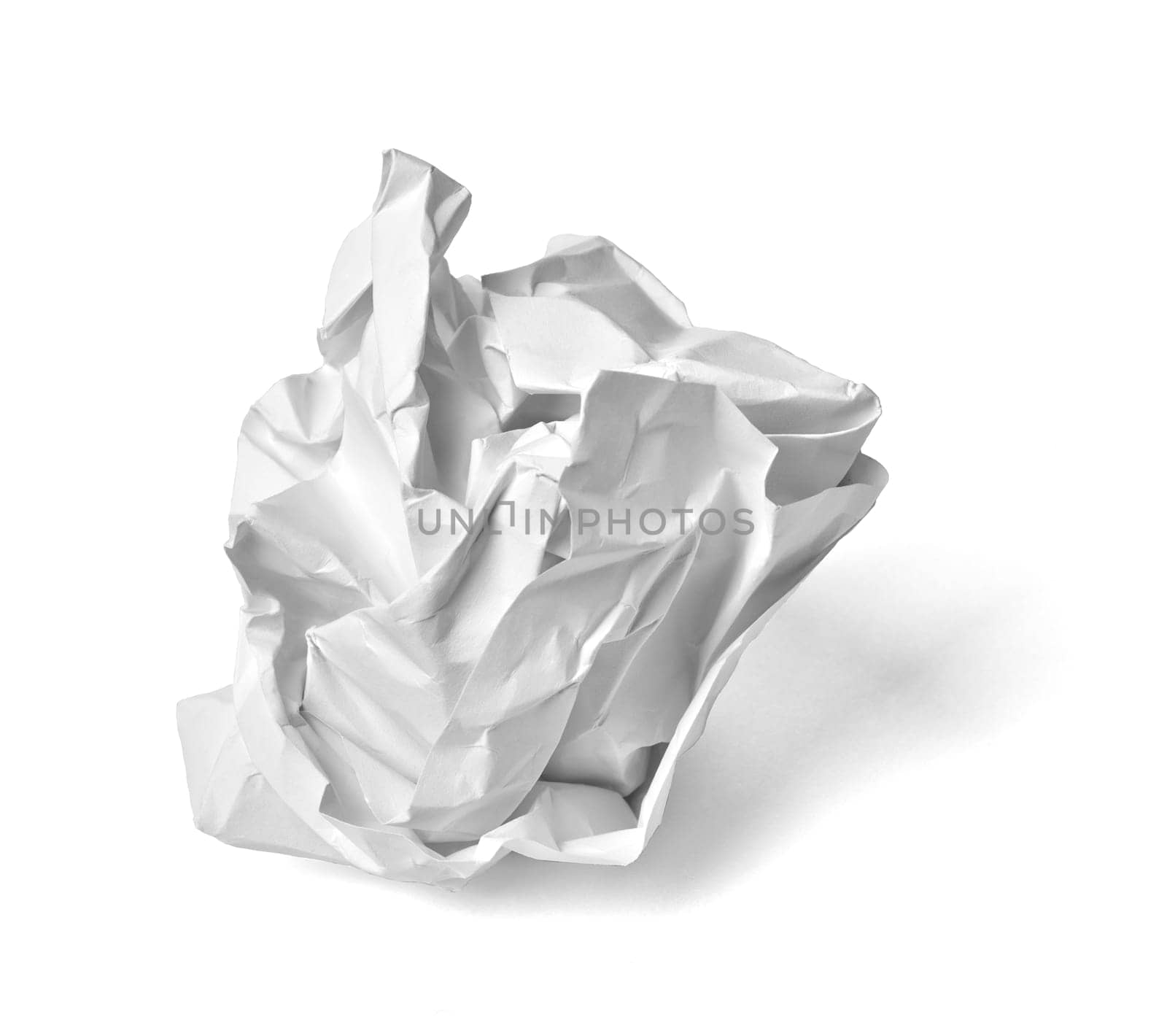 paper ball crumpled garbage trash mistake by Picsfive