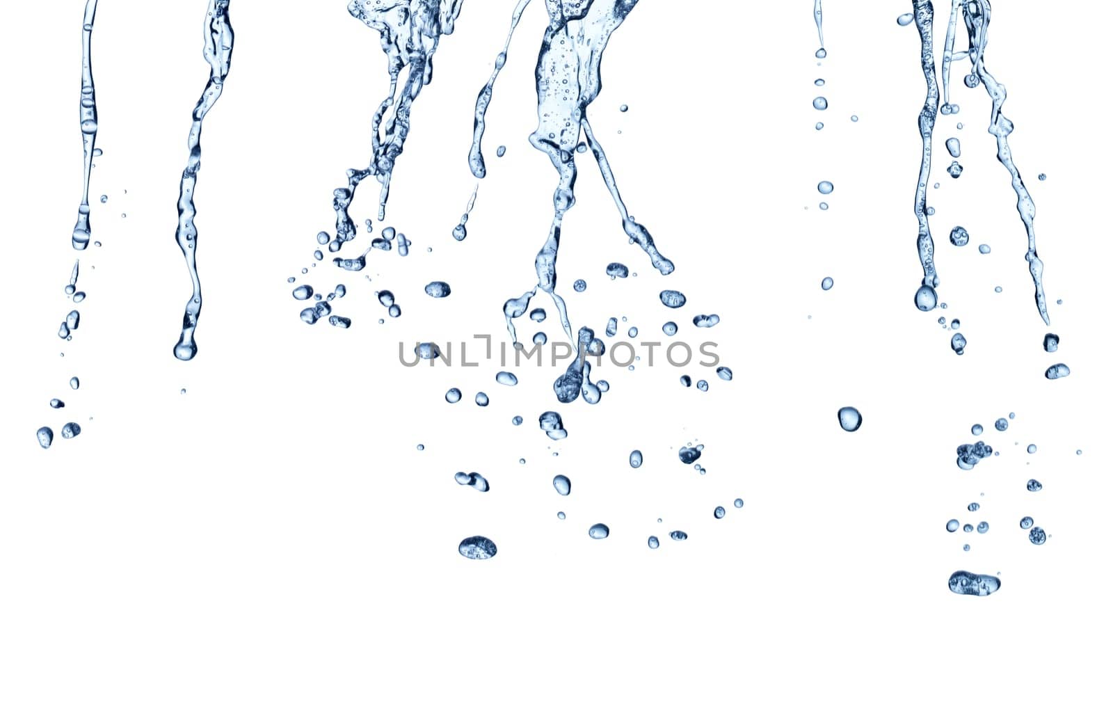 water splash drop blue liquid bubble by Picsfive