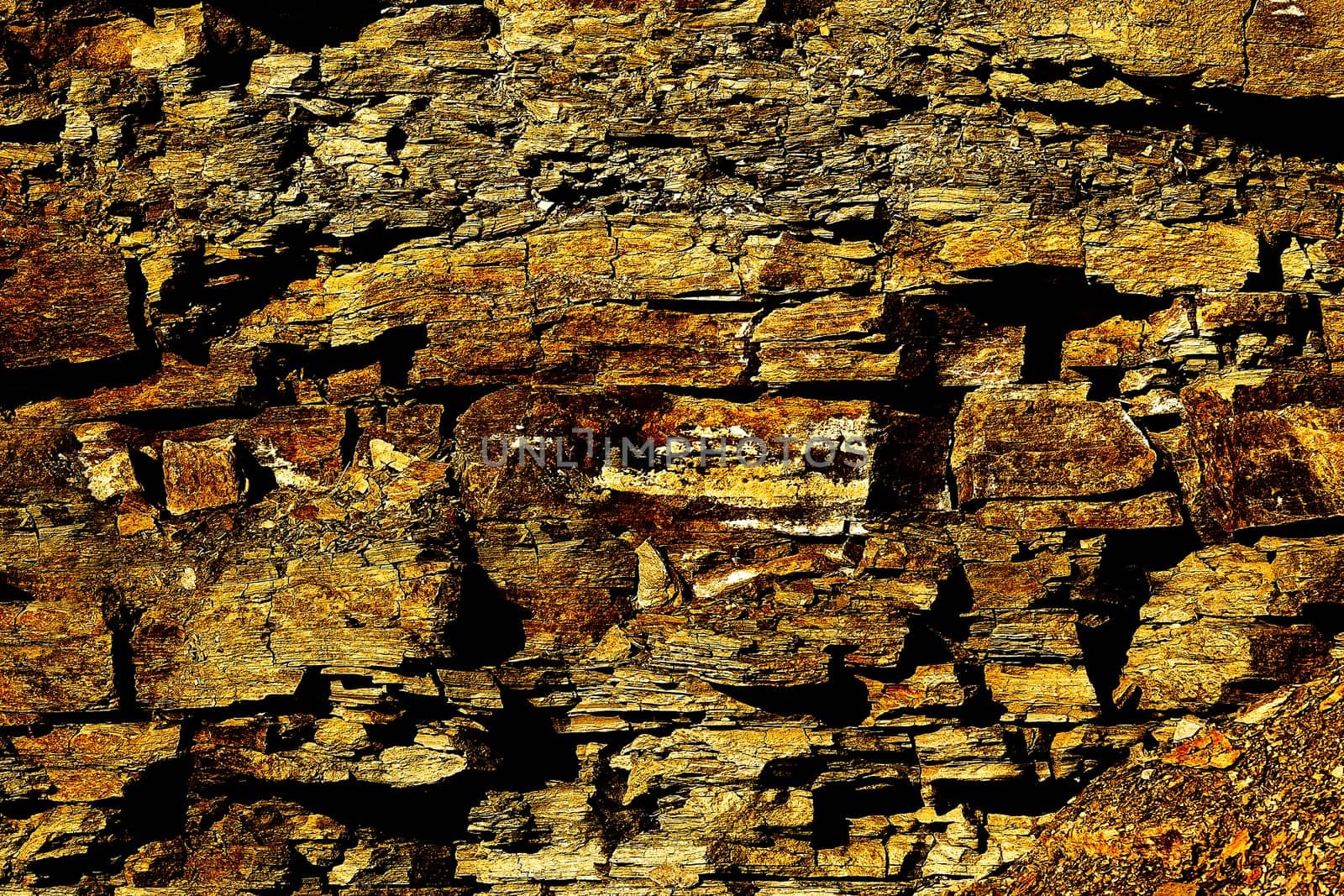 the solid mineral material forming part of the surface of the earth and other similar planets