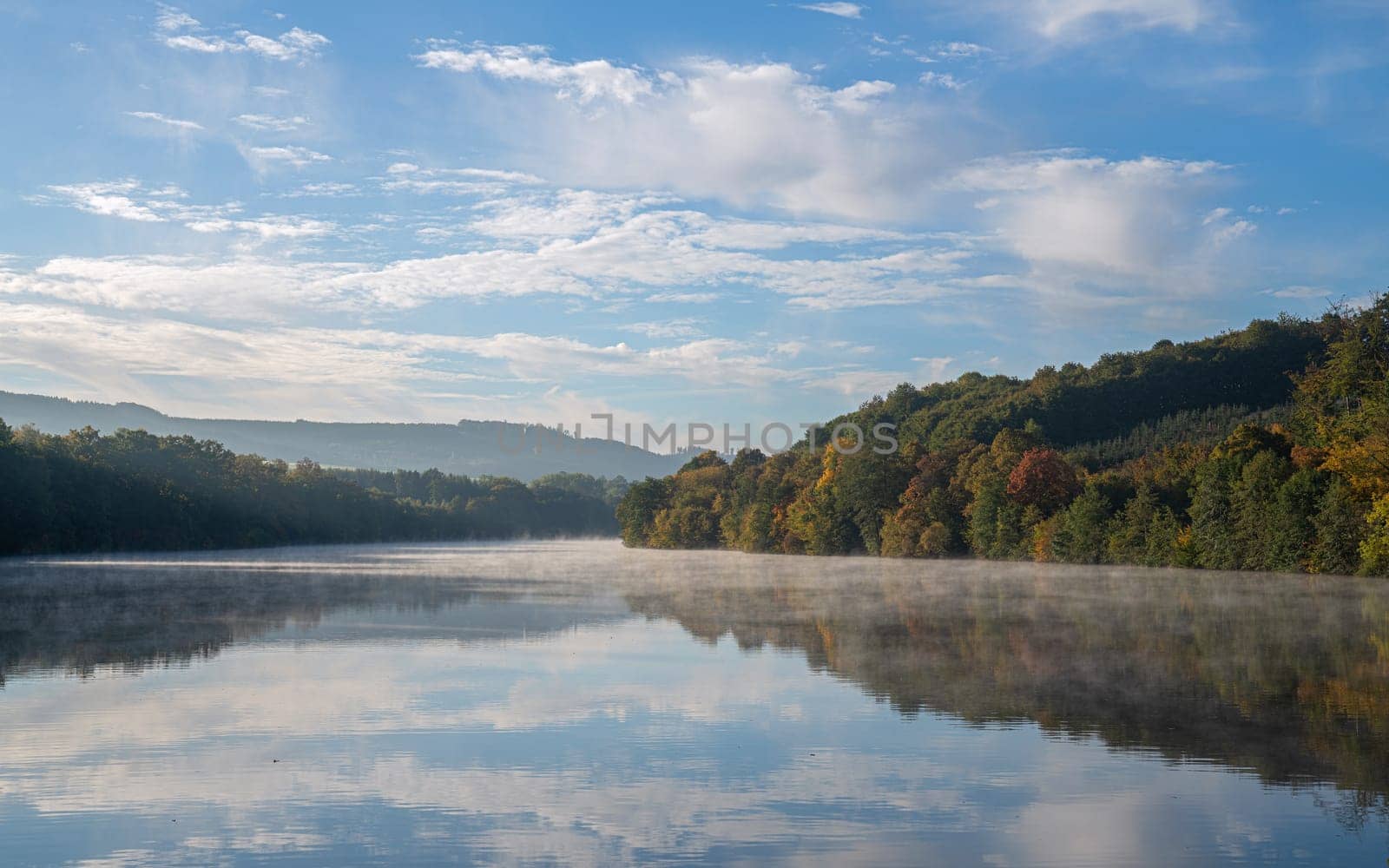 Henne lake, Meschede, Sauerland, Germany by alfotokunst