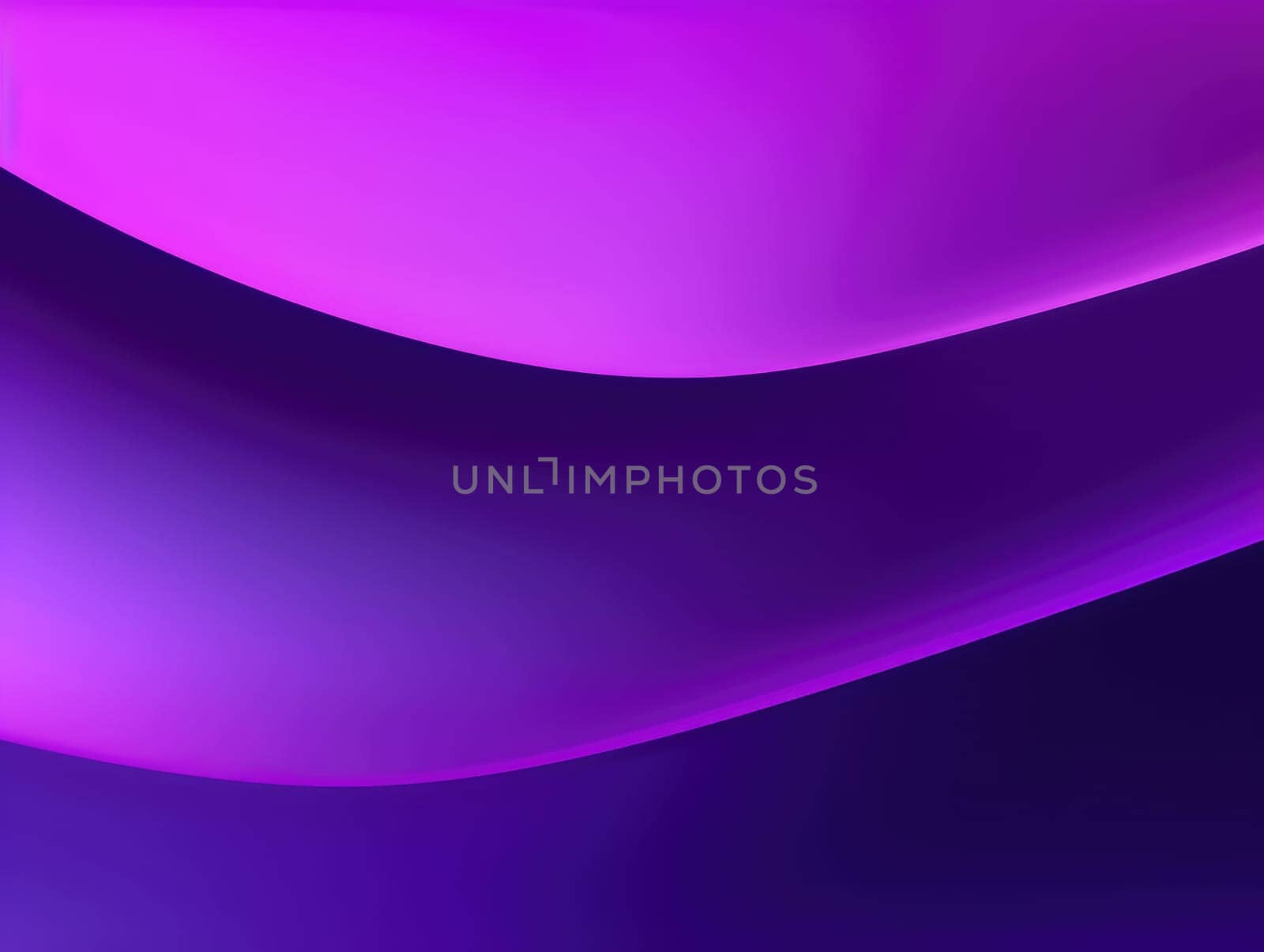 Abstract purple waves background. Generative AI.