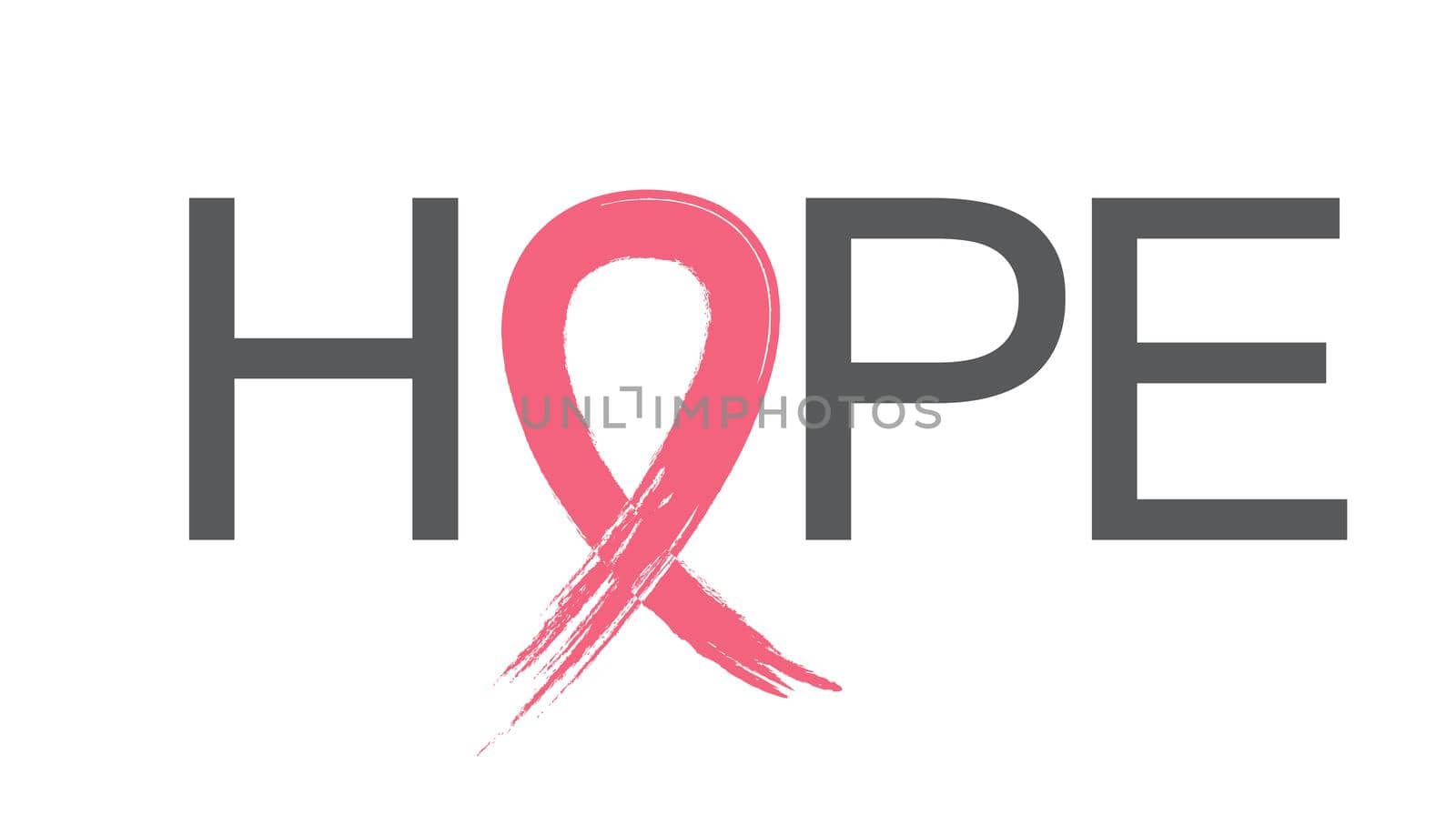 Breast Cancer Awareness Month Pink Ribbon Background Vector Illustration EPS10