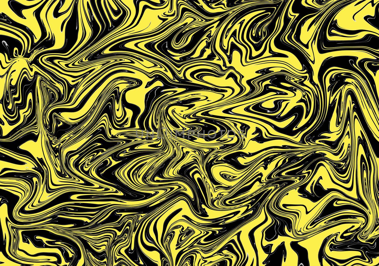 Black and yellow marble effext by Russell102