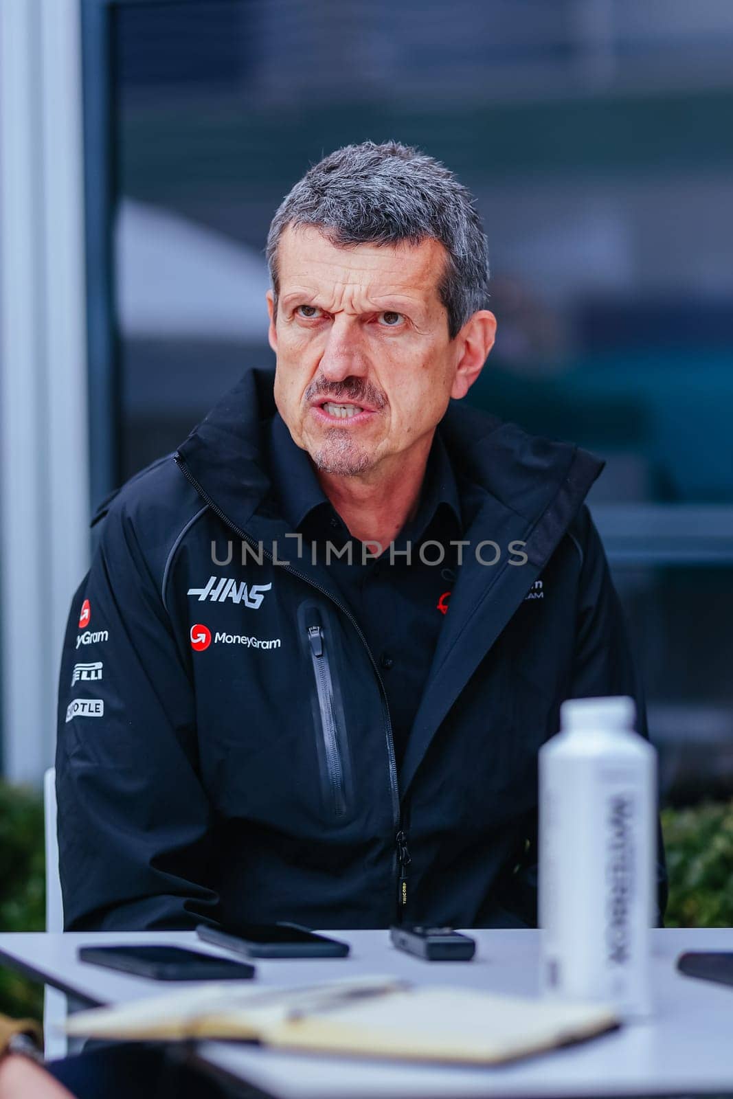 MELBOURNE, AUSTRALIA - MARCH 30: Guenther Steiner of MoneyGram Haas F1 Team at the 2023 Australian Formula 1 Grand Prix on 30th March 2023