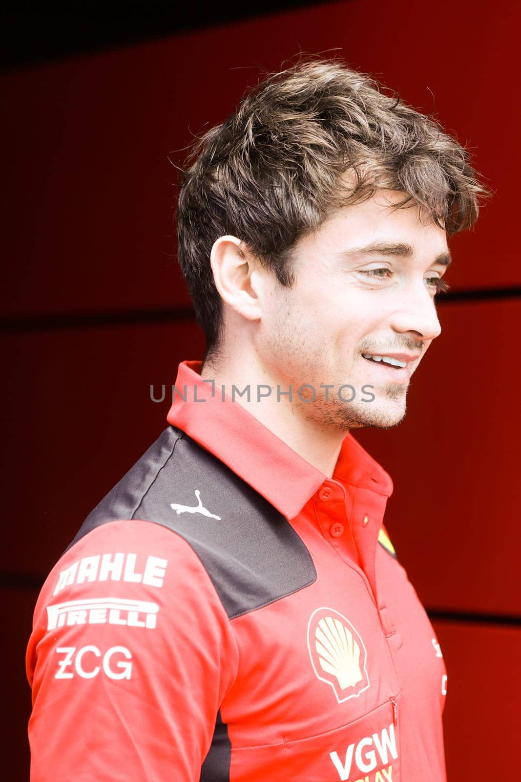 MELBOURNE, AUSTRALIA - MARCH 30: Charles Leclerc of Monaco at the 2023 Australian Formula 1 Grand Prix on 30th March 2023