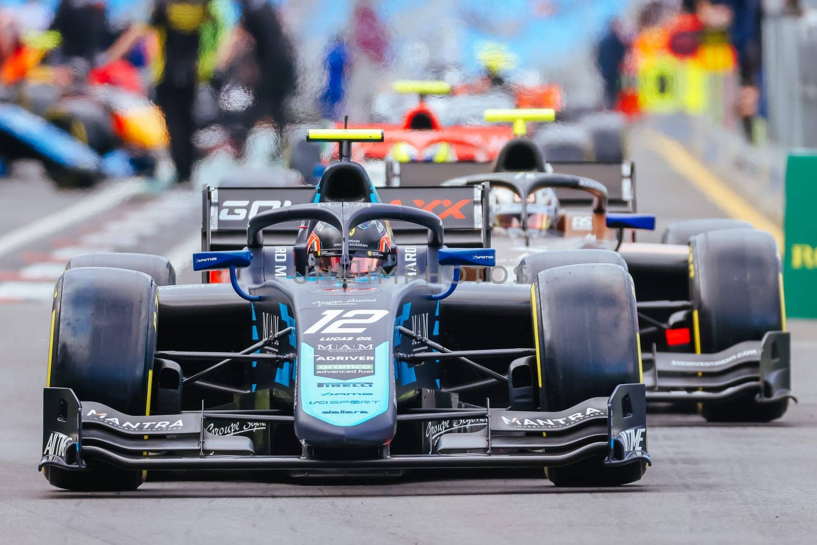 MELBOURNE, AUSTRALIA - MARCH 31: Arthur LeClerc of DAMS in F2 at the 2023 Australian Formula 1 Grand Prix on 31st March 2023