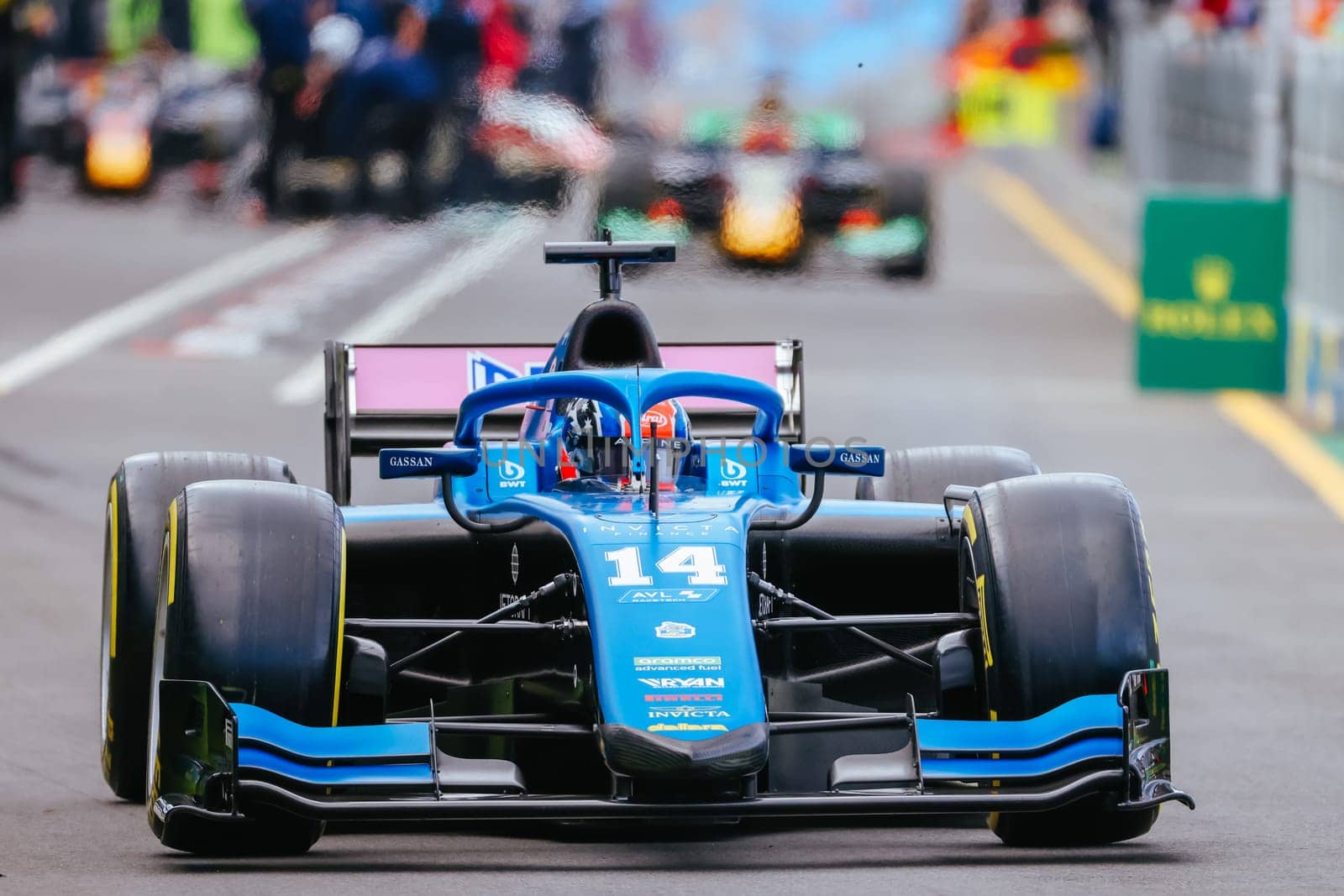 MELBOURNE, AUSTRALIA - MARCH 31: Jack Doohan of Invicta Virtuosi Racing in F2 at the 2023 Australian Formula 1 Grand Prix on 31st March 2023