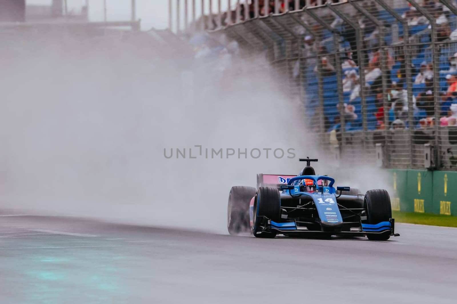 MELBOURNE, AUSTRALIA - MARCH 31: Jack Doohan of Invicta Virtuosi Racing in F2 at the 2023 Australian Formula 1 Grand Prix on 31st March 2023
