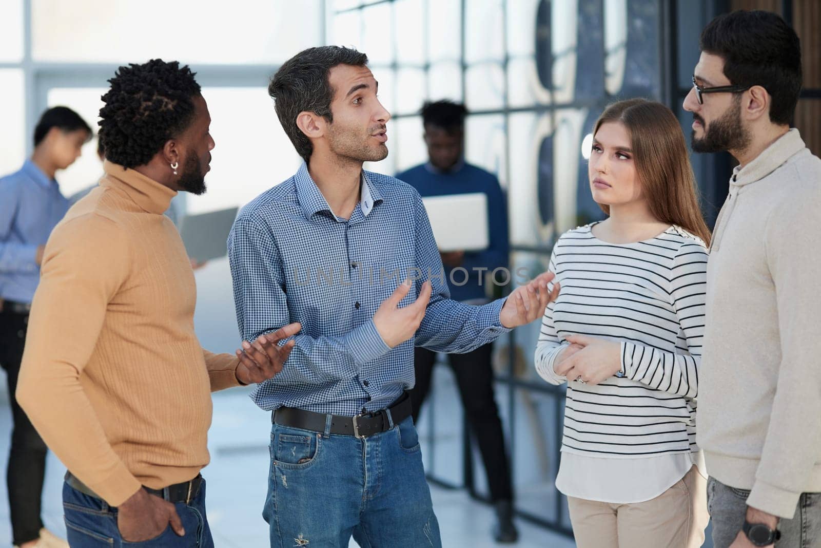 Cropped portrait of a diverse group businesspeople