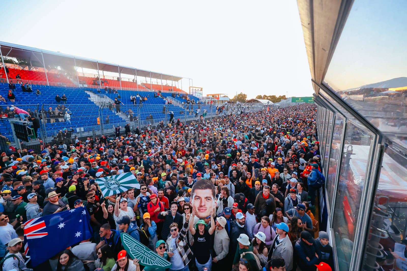 MELBOURNE, AUSTRALIA - APRIL 2: Atmosphere at the 2023 Australian Formula 1 Grand Prix on 2nd April 2023