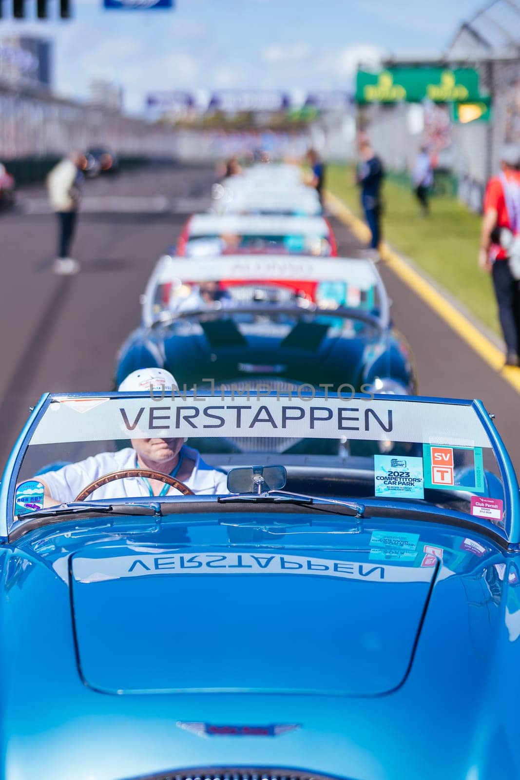 MELBOURNE, AUSTRALIA - APRIL 2: Driver parade atmosphere at the 2023 Australian Formula 1 Grand Prix on 2nd April 2023