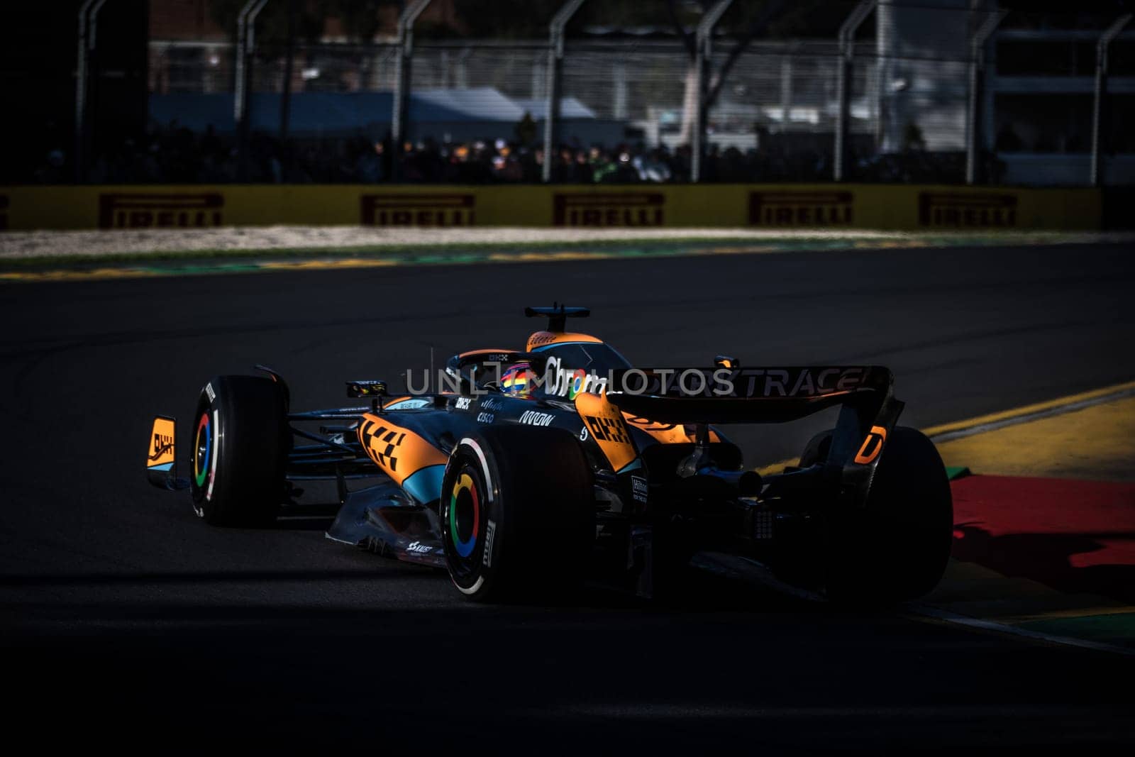 MELBOURNE, AUSTRALIA - APRIL 2: Oscar Piastri of Australia drives the McLaren MCL36 on race day during the 2023 Australian Grand Prix at Albert Park on April 2, 2023 in Melbourne, Australia.