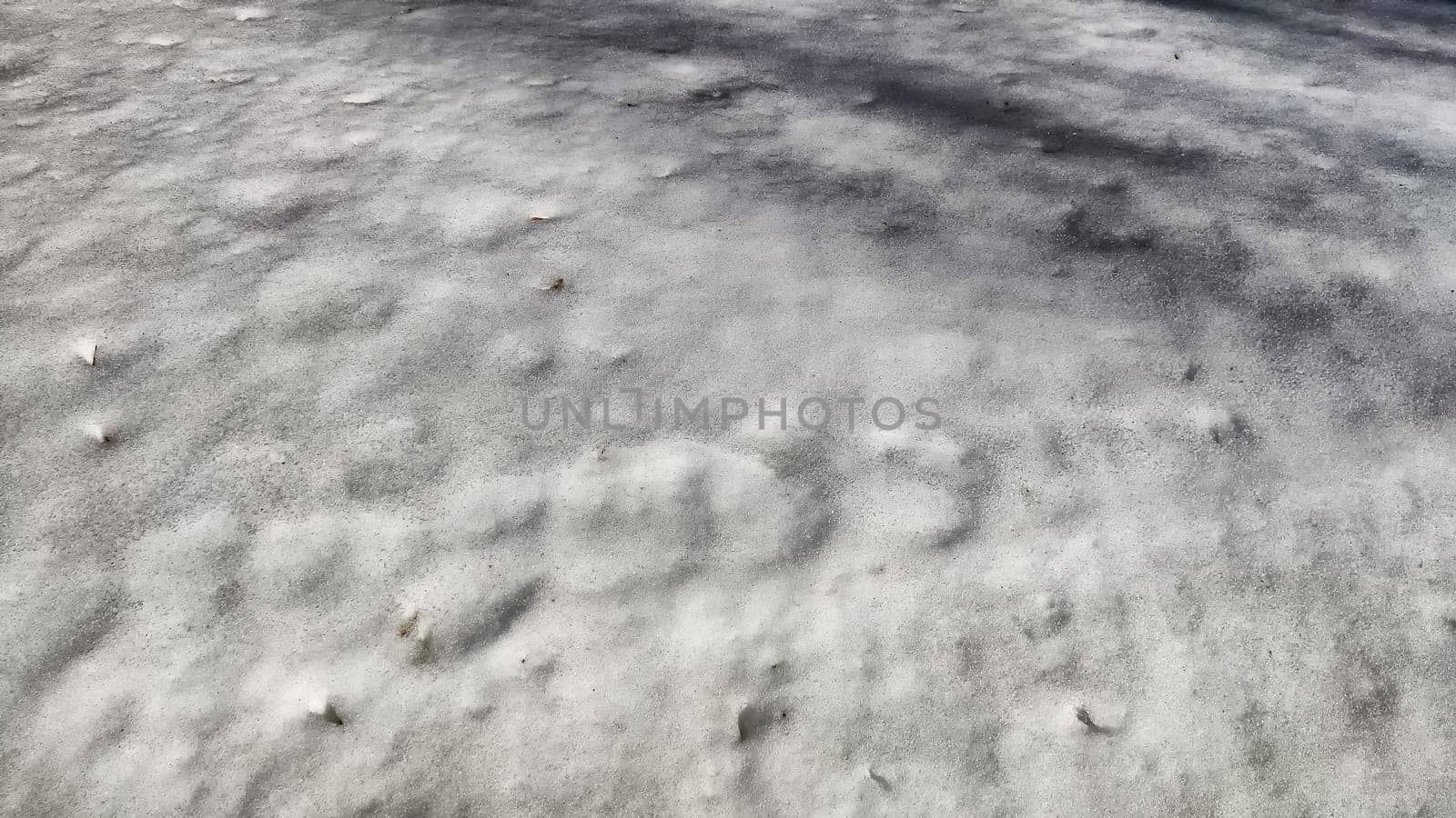 Snow relief wavy texture background. Abstract winter landscape and concept of cold and frozing time. Black and white colors by keleny