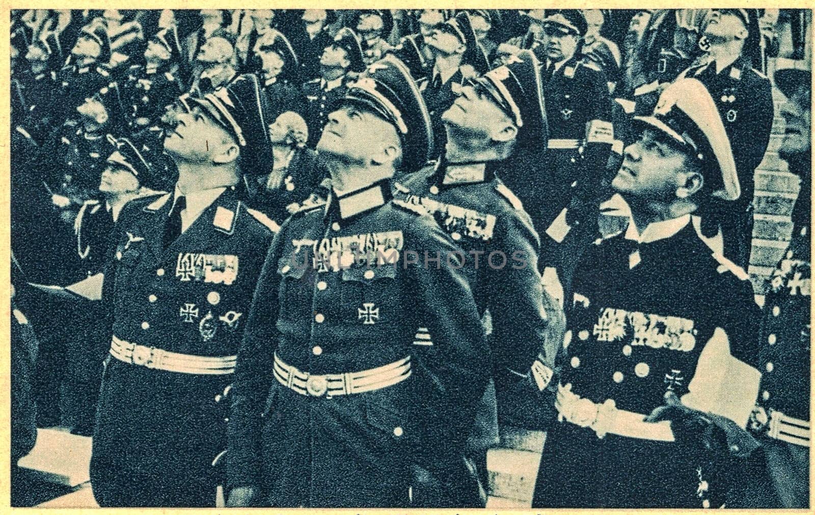 Senior German military commanders General Walther von Brauchitsch, General Wilhelm Keitel and Admiral Erich Raeder. by roman_nerud
