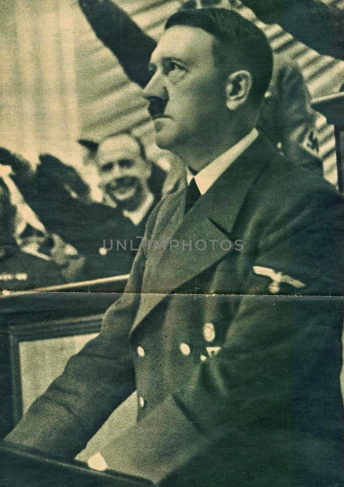 : Adolf Hitler addressed a special session of the Reichstag. After speaking at great length about the victory over Poland he then proposed an international security conference, hinting at desire for an armistice by saying that such a conference would be impossible "while cannons are thundering by roman_nerud