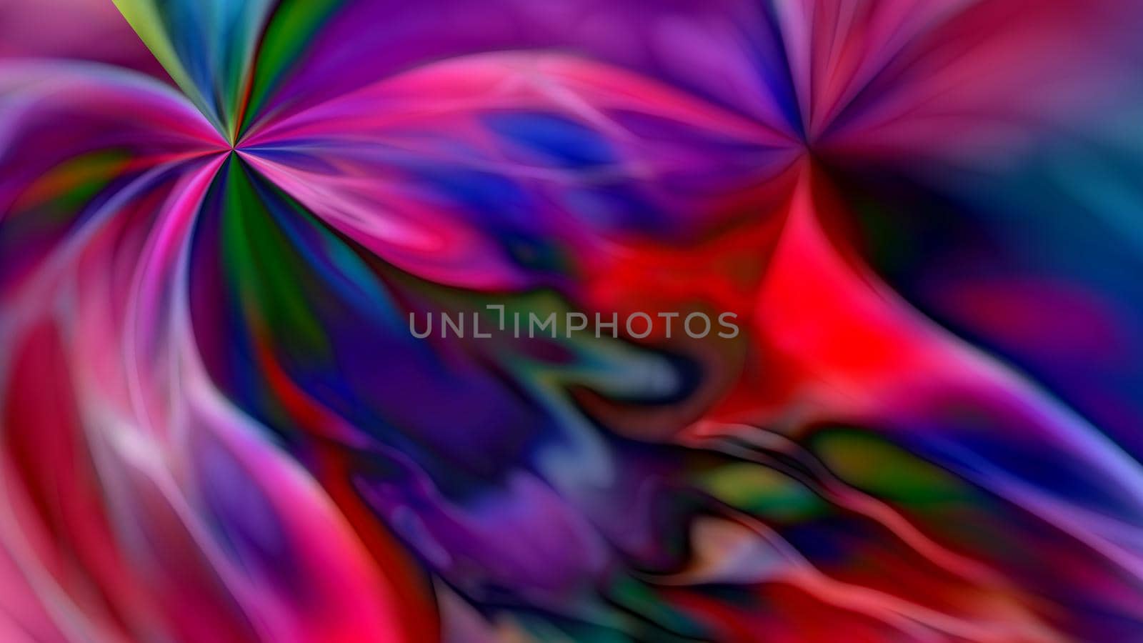 Abstract multicolored futuristic fractal background. by Vvicca