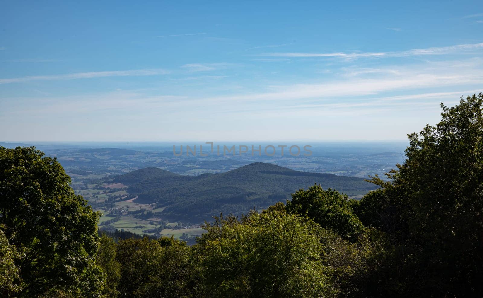 the top of the mont beauvray in the morvan nature area in france by compuinfoto