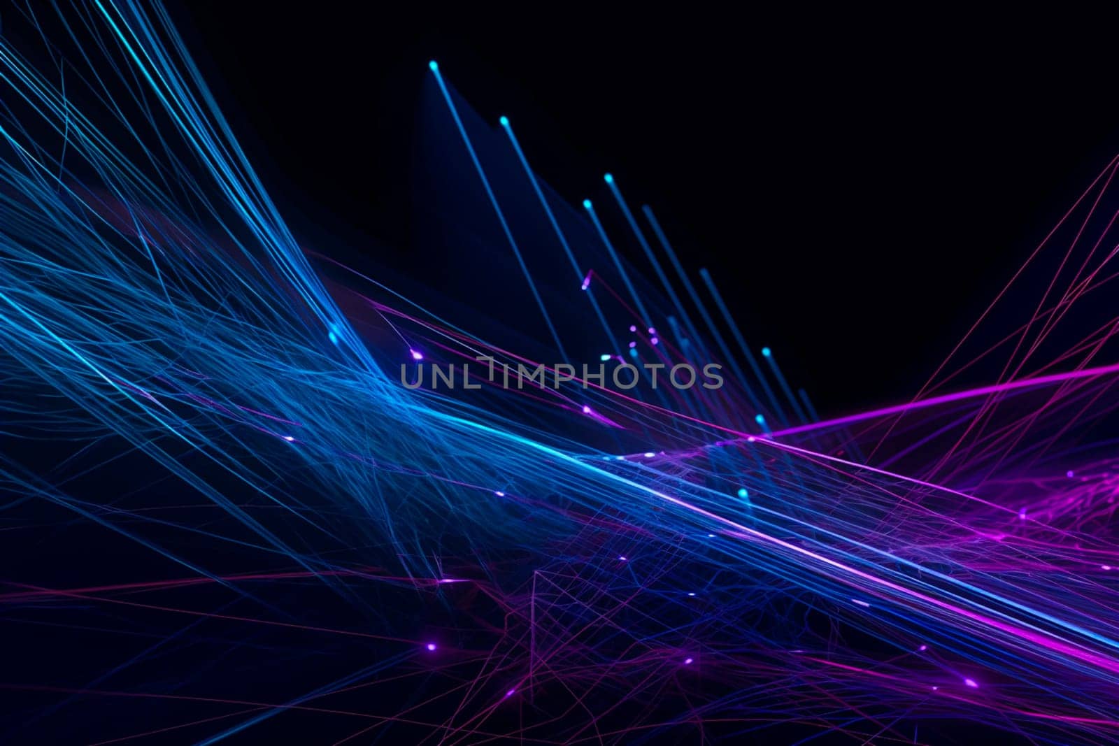 Abstract technology dark background Hi-tech communication concept, technology, digital business, innovation, science fiction scene with copy space.