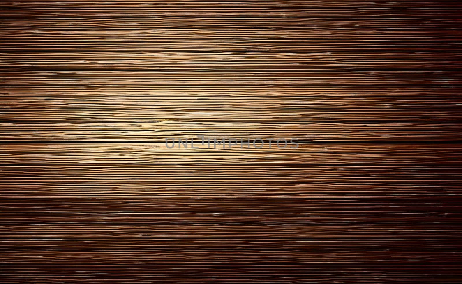 Wooden horizontally oriented texture with flare, generated ai. by rostik924