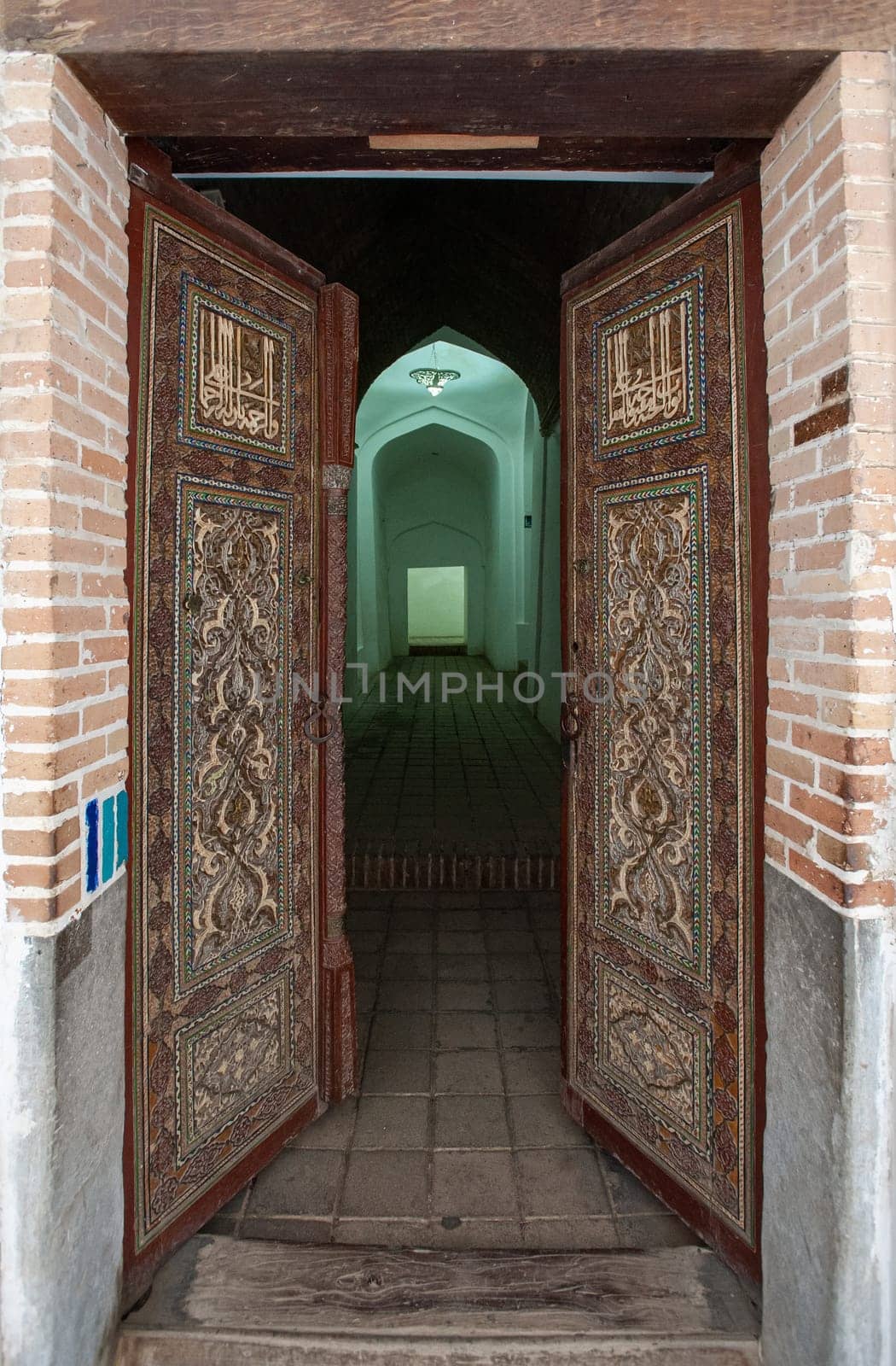 The Shahi Zinda Memorial Complex in Samarkand, Uzbekistan