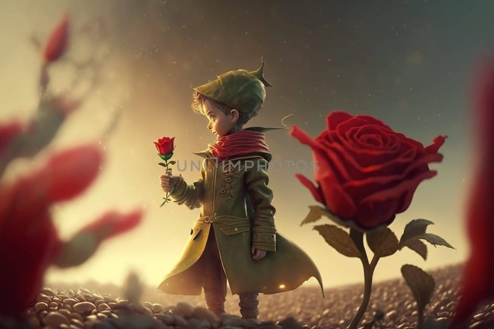 The Little Prince. Antoine Marie Roger de Saint Exupery. A timeless classic, a book, a story, for children and adults.