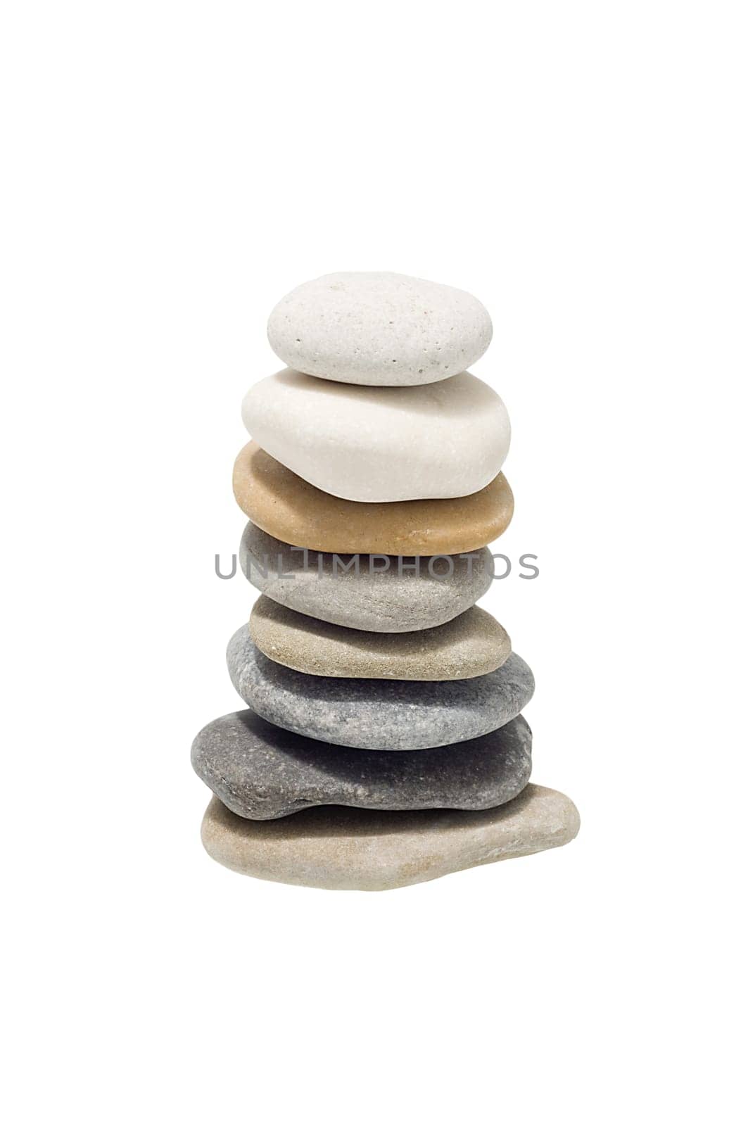 a stack of stones with a transparent background