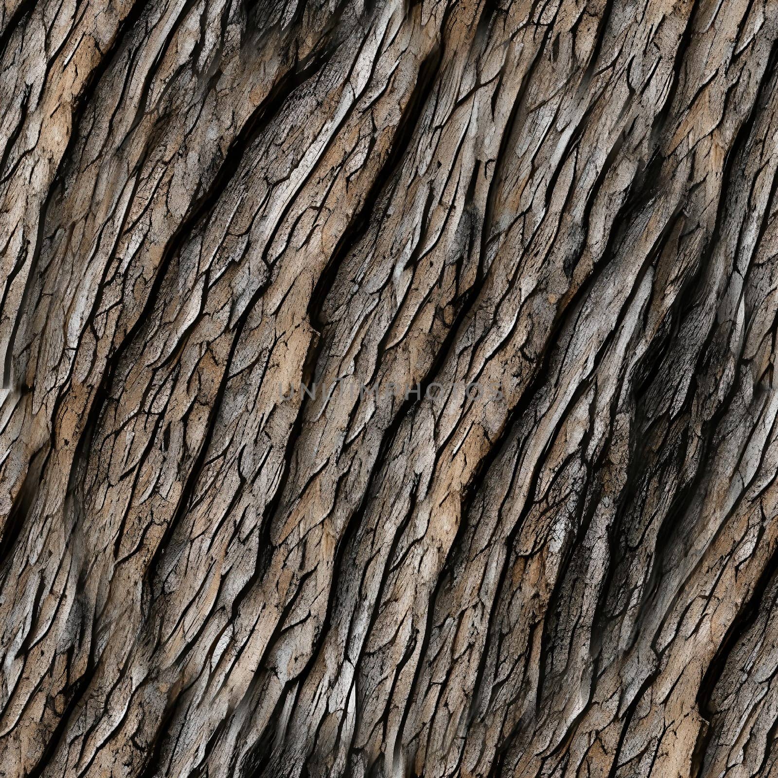 Texture, illustration of old tree bark, for further graphic processing - created by artificial intelligence