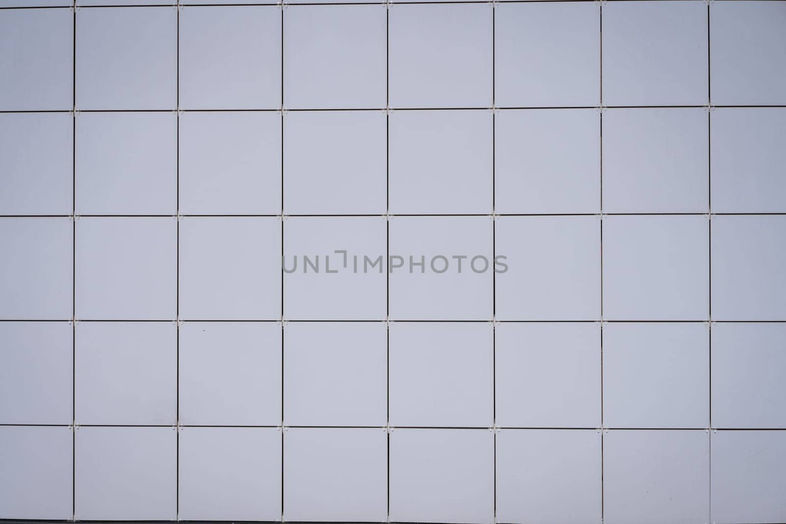 white facade plastic on the wall of the building as a background