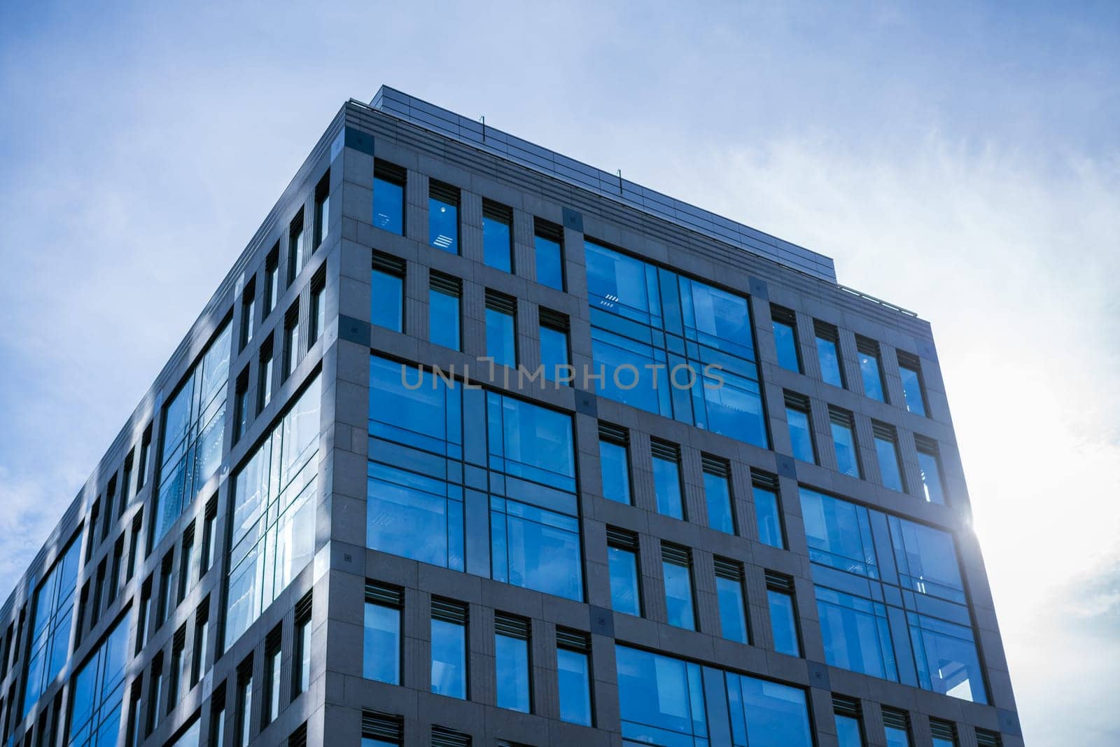 Glass facades of buildings against the sky by EkaterinaPereslavtseva