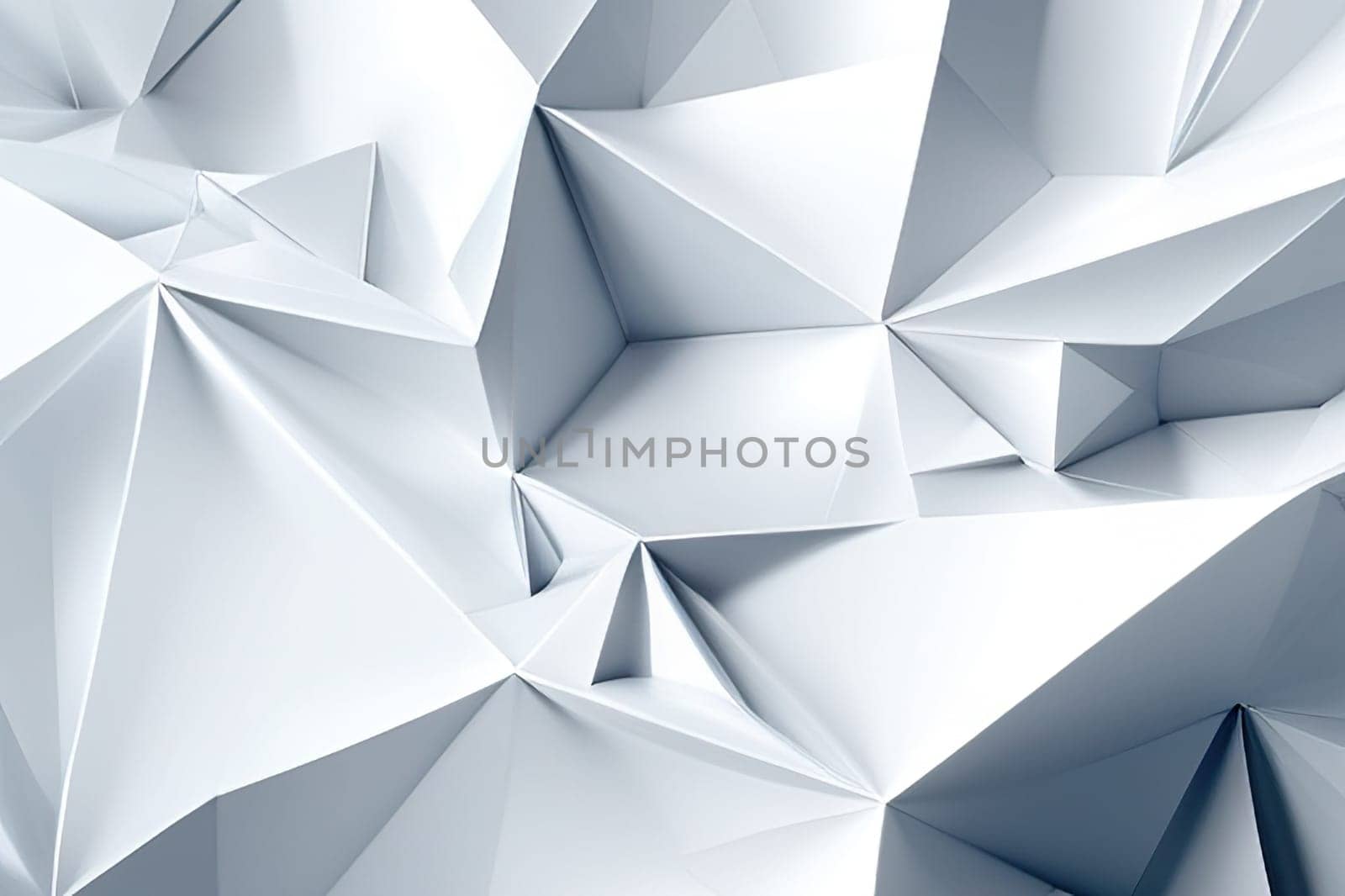 Abstract mosaic background White low poly background texture illustration